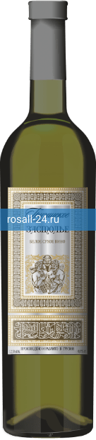 Вино Грузинское Застолье белое сухое