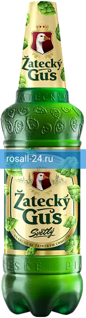 Светлое пиво Zatecky Gus