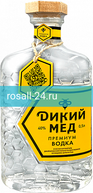 Водка Дикий Мёд Премиум