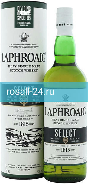 Виски Laphroaig Select Cask tube